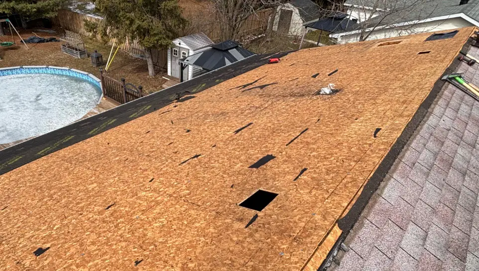 plywood roof decking