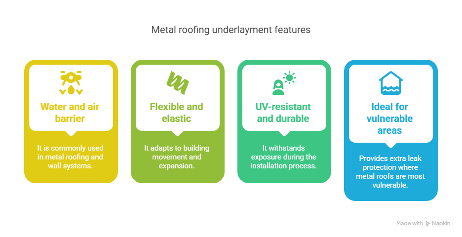 Blueskin for Metal Roof