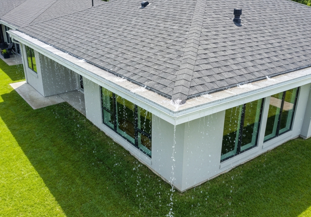 drip edge on residential roof